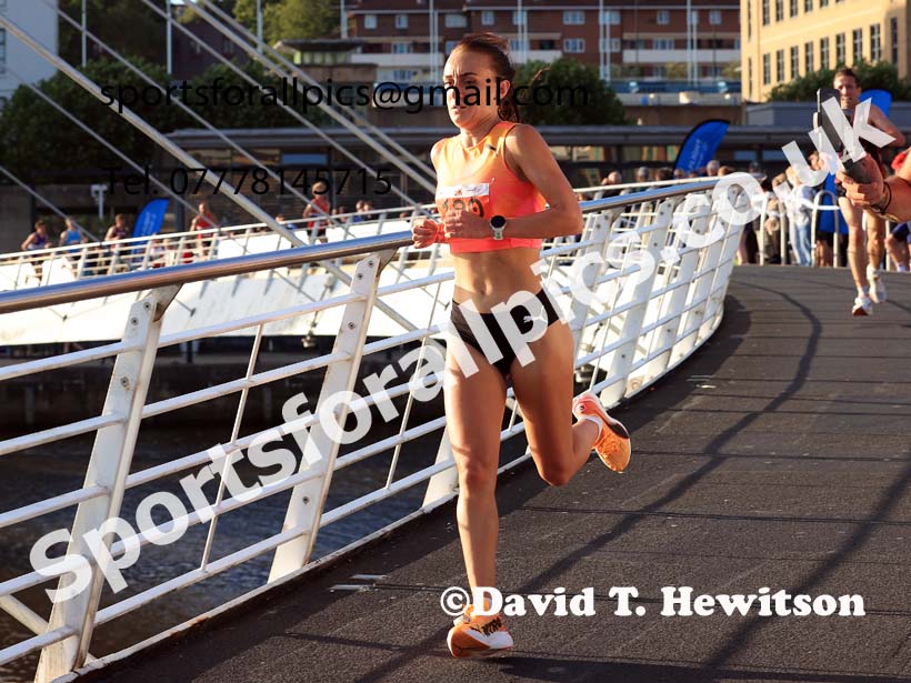 The 2024 Quayside 5k Road Race, Newcastle/Gateshead.  Photo: David T. Hewitson/Sports for All Pics